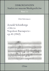 Arnold Schönbergs »Ode to Napoleon Buonaparte« op. 41 (1942)