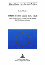 Johann Rudolf Sulzer 1749-1828