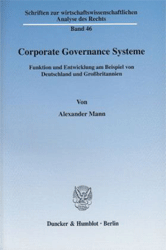 Corporate Governance Systeme