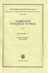 Albrechts Jüngerer Titurel. Band IV